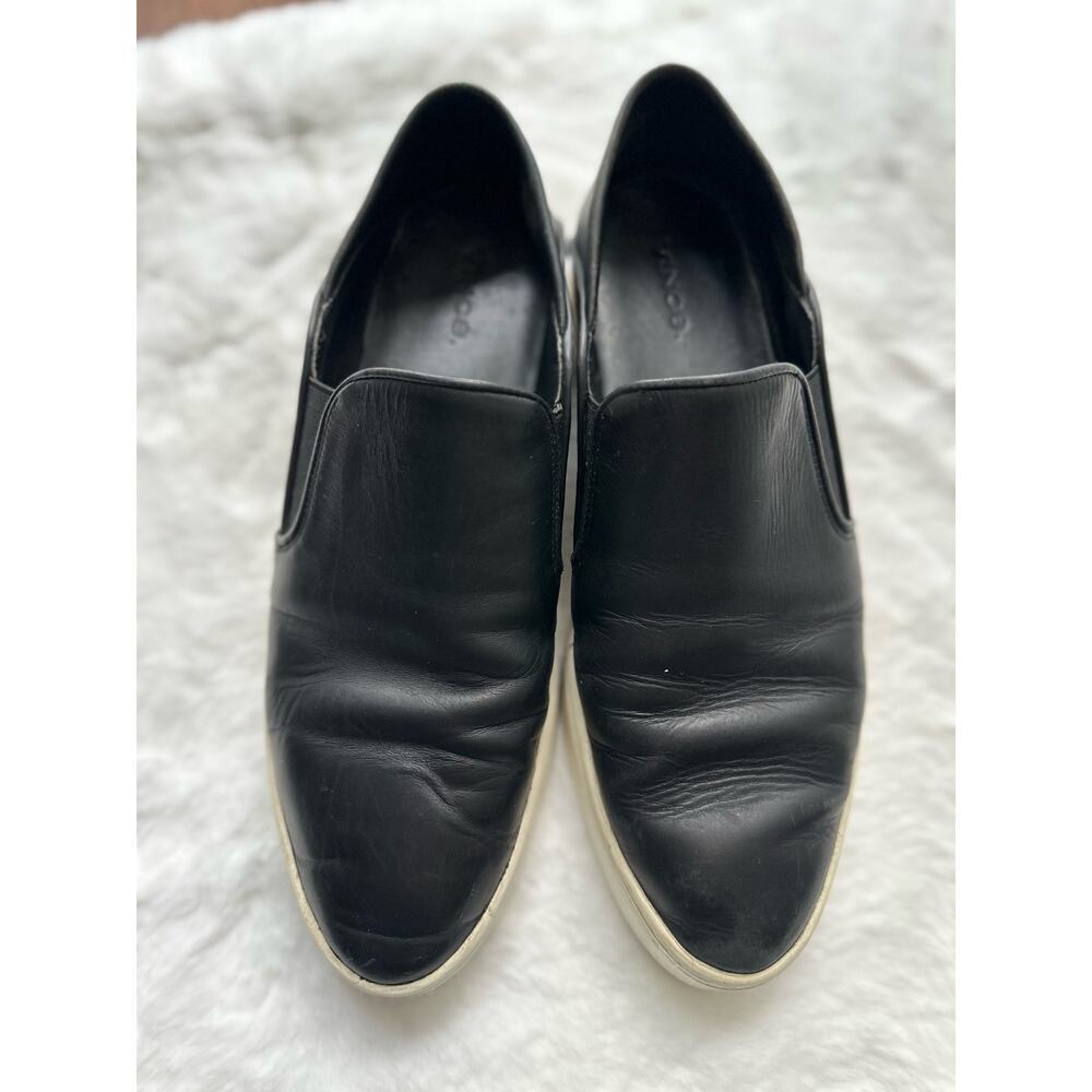 Vince Garvey Slip On Leather Sneaker Size US 8‎ M Retail $250